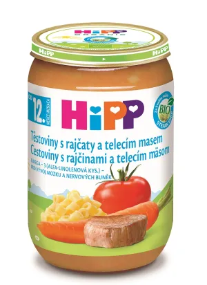 HiPP BIO Pasta mit Tomaten und Kalbfleisch