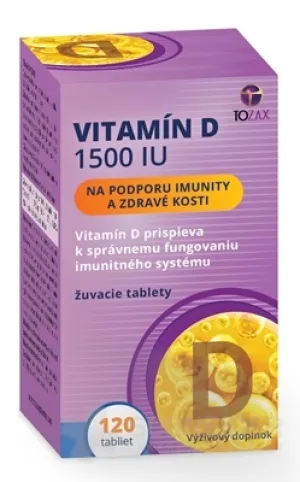 TOZAX Vitamin D 1500 IE