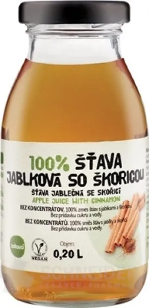 gesunder 100 % APFELSAFT MIT ZIMT