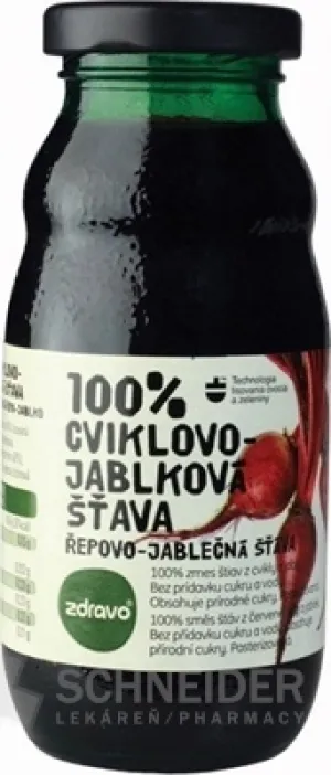 gesunder 100 % Rüben-Apfel-Saft