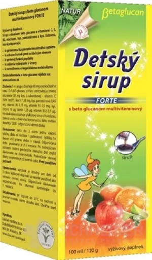 NATURES BETAGLUCAN KINDERSIRUP FORTE
