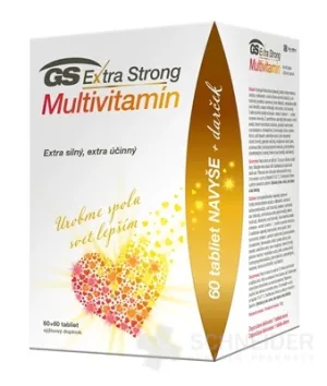 GS Extra Strong Multivitamin-Tablette 60+60 Geschenk 2021