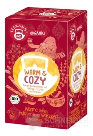 TEEKANNE ORGANICS BIO WARM & COZY