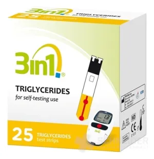 3in1 TRIGLYCERID-TESTSTREIFEN
