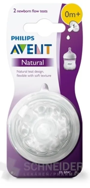 AVENT Schnuller für Flasche Natural Nr. 1
