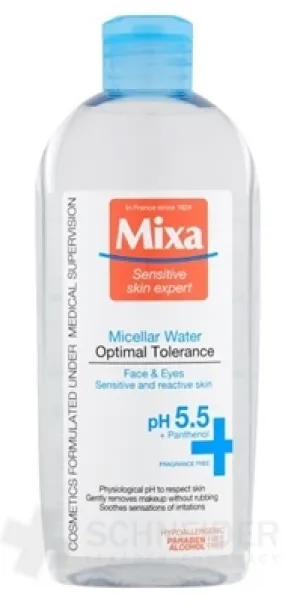 Mixa Mizellenwasser mit optimaler Toleranz