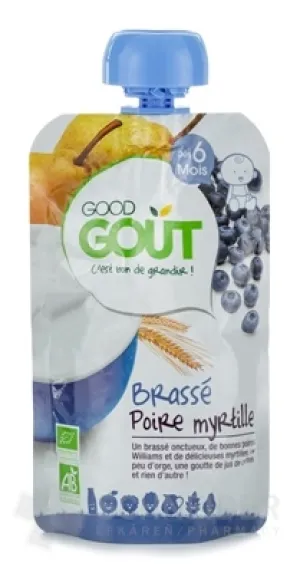Good Gout BIO Birnenjoghurt mit Blaubeeren