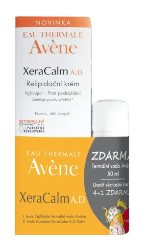 Avene Relipidationscreme 200 ml + Avène Thermalwasser