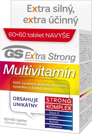 GS Extra Strong Multivitamin, Tab. 60+60 2017