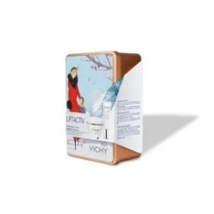Vichy Liftactiv Derm Source tägliche Lifting-Lifting-Creme für trockene Haut + Anti-Falten-Augencreme