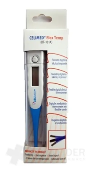 CELIMED Flex Temp (DT-101A) Digitales THERMOMETER