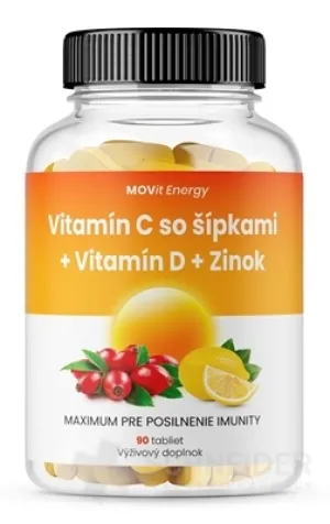 MOVit Vitamin C 1200 mg mit Pfeilen + D + Zink