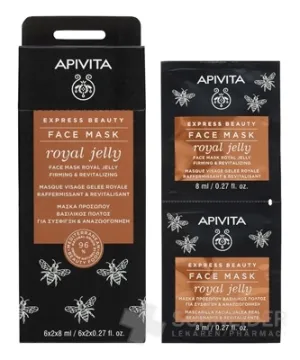 APIVITA EXPRESS BEAUTY GESICHTSMASKE Gelée Royale