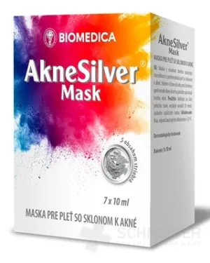 BIOMEDICA Akne-Silbermaske