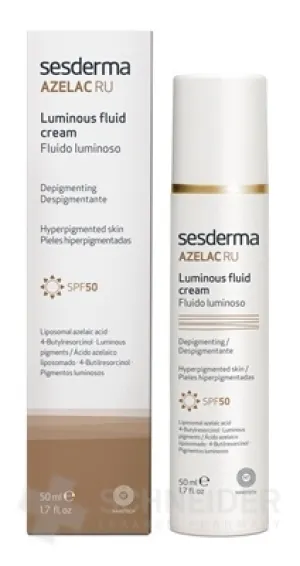 sesderma AZELAC RU Aufhellende Emulsion SPF 50
