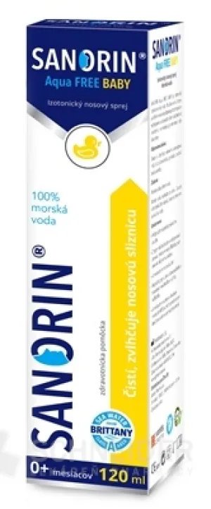 SANORIN Aqua FREE BABY (inov. 2019)