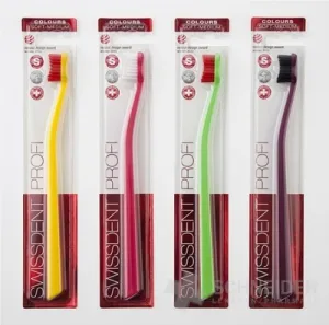 SWISSDENT PROFI Colors Soft-Medium Zahnbürste