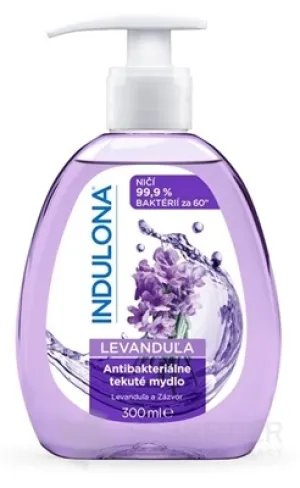 INDULONA Antibakterielle Flüssigseife LAVENDEL