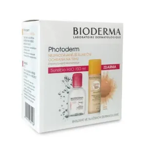 Bioderma Photoderm NUDE Touch SPF50+ hell 40 ml + Sensibio H2O 100 ml