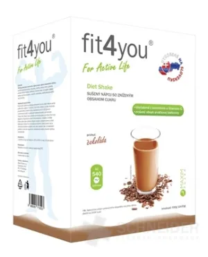 Fit4You Diät-Shake SCHOKOLADE