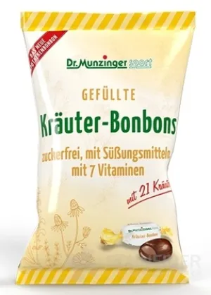 Dr. Munzinger Sport Gefüllte Kräuterbonbons
