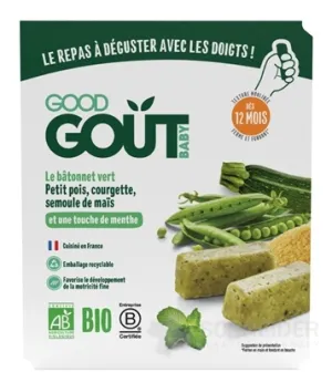 Good Gout BIO BLW Sticks aus Erbsen und Zucchini