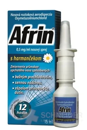 Afrin 0,5 mg/ml Nasenspray mit Kamille