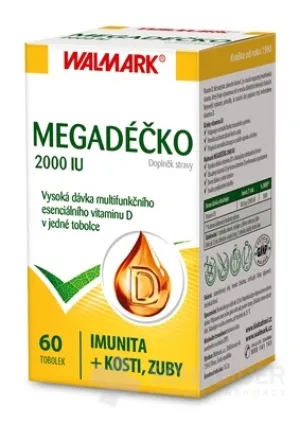WALMARK Megadéčko 2000 IU MARKETING-UNTERSTÜTZUNG