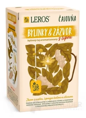 LEROS Teehaus KRÄUTER UND INGWER mit Linde