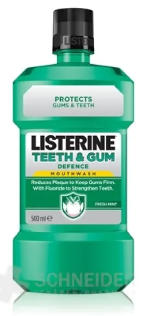 LISTERINE TEETH &amp; GUM DEFENCE Frische Minze