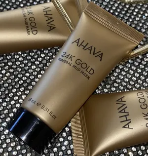 AHAVA Lifting-Schlammmaske mit 24-karätigem Gold. Inhalt: 15 ml