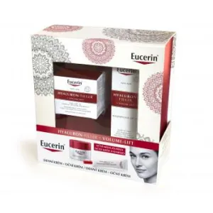 Eucerin Hyaluron-Filler+Volume Lift Tagescreme für normale/Mischhaut 50 ml + Augencreme 15 ml