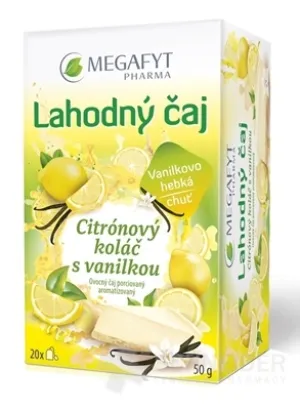 MEGAFYT Köstlicher Tee-Zitronen-Kuchen mit Vanille