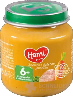 Hami-Beilage Gemüse mit geschmortem Lamm