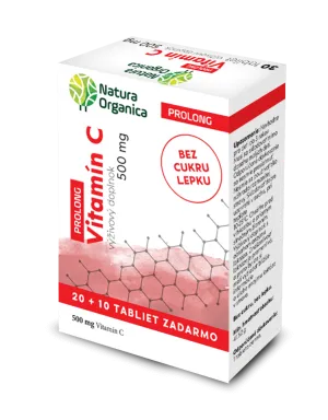 Natura Organica Vitamin C 500 mg PROLONG 30tbl