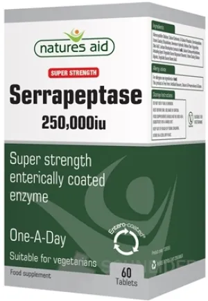 Natures Aid Serrapeptase 250.000 IE