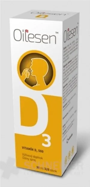 OILESEN VITAMIN D3 500