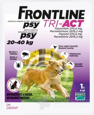 FRONTLINE TRI-ACT Spot-On präpsychiatrisch L