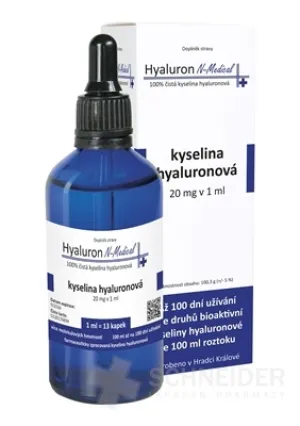 Hyaluron N-Medical 100 % reine Hyaluronsäure