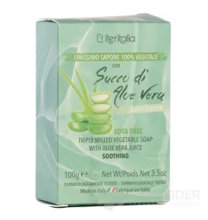 Iteritalia Kräuterseife mit Aloe Vera Saft