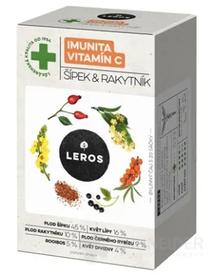 LEROS IMMUNITY VITAMIN C, Schafgarbe und Sanddorn