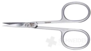 Nippes Gebogene Lederschere 9 cm