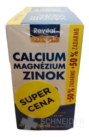 Revital CALCIUM - MAGNESIUM - ZINK + VITAMINE D3 und K1