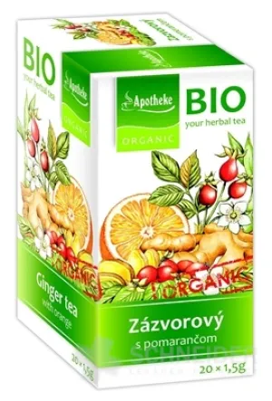 APOTHEKE BIO SELECTION Ingwertee mit Orange
