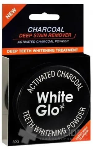 WHITE GLO CHARCOAL Zahnaufhellungspulver