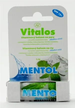 VITALOS Menthol Lippenbalsam LSF 15