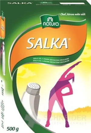 SALKA (Küchensalz mit Zusatz von Kalium und Jod)