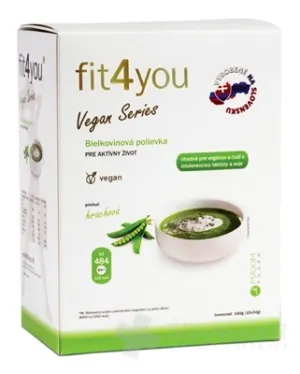 Fit4You Vegane Protein-Erbsensuppe