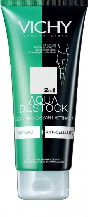 Vichy Aqua Destock 2 in 1 schlankmachende, entwässernde Pflege gegen Cellulite 