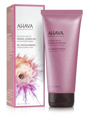 AHAVA Mineral Duschgel Kaktus &amp; Rosa Pfeffer 200 ml Inhalt: 200 ml